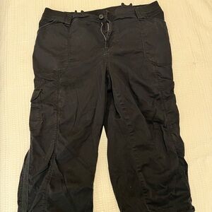 Black Cargo Pants - Style and Company
